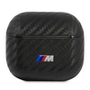 Apple AirPods 3 BMW Cover PU Carbon M Collection (BMA3WMPUCA) ausinių dėklas juodos spalvos