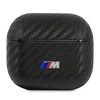 Apple AirPods 3 BMW Cover PU Carbon M Collection (BMA3WMPUCA) ausinių dėklas juodos spalvos