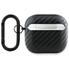 BMW BMA4CMPUCA AirPods 4 dėklas, juodos spalvos, PU Carbon M Collection