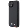 Apple iPhone 15 Plus BMW odinis dėklas Stamp Tricolor (BMHCP15M22PTDK) juodos spalvos
