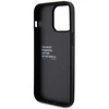 Dėklas BMW BMHCP15X22NBCK Apple iPhone 15 Pro Max 6.7″ juodos spalvos Leather Carbon