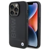 Dėklas BMW BMHCP15XSLLBK Apple iPhone 15 Pro Max 6.7"juodos spalvos Leather Hot Stamp