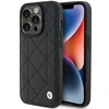 BMW Odinis dygsniuotas dėklas iPhone 15 Pro Max - juodas