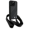 BMW BMHCP16X23PSCCK Apple iPhone 16 Pro Max 6.9" dėklas telefonui juodos spalvos M Edition Carbon Stripe &amp; Strap