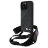 BMW BMHCP16X23PSCCK Apple iPhone 16 Pro Max 6.9" dėklas telefonui juodos spalvos M Edition Carbon Stripe &amp; Strap
