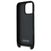 Dėklas BMW BMHCP16X23PSCCK Apple iPhone 16 Pro Max 6.9″ juodos spalvos hardcase M Edition Carbon Stripe & Strap