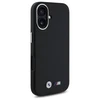 BMW BMHCP16S23PMWK Apple iPhone 16 6.1" dėklas telefonui juodos spalvos M Smooth Full Wrapped Metal