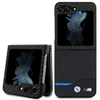 Samsung Galaxy Z Flip 5 BMW odinis dėklas Carbon (BMHCZF522NBCK) juodos spalvos