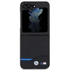 Samsung Galaxy Z Flip 5 BMW odinis dėklas Carbon (BMHCZF522NBCK) juodos spalvos