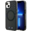 Dėklas Apple iPhone 14 Plus BMW Pattern MagSafe (BMHMP14MHGPK) pilkos spalvos