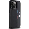 BMW BMHCP15L23PUPVK Apple iPhone 15 Pro 6.1" dėklas telefonui juodos spalvos Perforated Tricolor Line