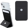 Dėklas Apple iPhone Z MAGSAFE BMW Wallet Card Slot Stand MagSafe Signature Collection (BMWCSMRSK) juodos spalvos