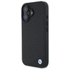 BMW BMHMP16S23RDDK Apple iPhone 16 6.1" dėklas telefonui juodos spalvos Sign Leather Diamond Metal Logo MagSafe