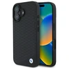 BMW BMHMP16S23RDDK Apple iPhone 16 6.1" dėklas telefonui juodos spalvos Sign Leather Diamond Metal Logo MagSafe