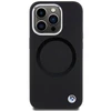 Dėklas BMW BMHMP15XSILBK2 Apple iPhone 15 Pro Max 6.7″ juodos spalvos Signature Liquid Silicone MagSafe