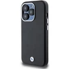 Dėklas Apple iPhone 14 Pro BMW Signature Wrapped Metal MagSafe (BMHMP14L23PUFWK) mėlynos spalvos