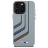 BMW BMHMP16X23SLIG Apple iPhone 16 Pro Max 6.9" dėklas telefonui pilkos spalvos Silikoninis Turning Lines MagSafe