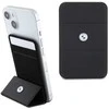 Dėklas Apple iPhone Z MAGSAFE BMW Wallet Card Slot Stand MagSafe Signature Collection (BMWCSMRSK) juodos spalvos