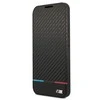 Samsung Galaxy S22 Plus BMW dėklas M Collection Triangles (BMBKS22MPUCARTCBK) juodos spalvos
