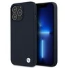 Dėklas BMW Case BMHCP13XSILNA skirtas Apple iPhone 13 Pro Max 6.7", mėlynas