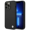 Apple iPhone 14 Pro Max BMW silikoninis dėklas Metal Logo juodos spalvos