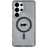 Karl Lagerfeld Button Karl Head Printed Logo MagSafe Samsung Galaxy S25 Ultra dėklas telefonui juodos spalvos