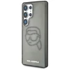 Dėklas Karl Lagerfeld Rhinestones Karl Head Logo Samsung Galaxy S25 Ultra juodos spalvos