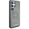 Dėklas Karl Lagerfeld Rhinestones Karl Head Logo Samsung Galaxy S25 Ultra juodos spalvos