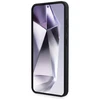 Dėklas Karl Lagerfeld Silicone Metal Signature Logo Samsung Galaxy S25 juodos spalvos