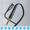 Choetech AUX007 Apšvietimo / mini lizdo 3,5 mm laidas 1 m – juodas