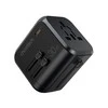 Kelioninis sieninis įkroviklis Choetech PD5008, 3xUSB-A, 1xUSB-C, GaN, 30W (juodas)