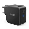 Choetech GaN USB Type C laidinis įkroviklis 61W Power Delivery juodos spalvos (Q6006)