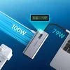Adapteris 12in1 Choetech HUB-M26 USB-C for USB-C+ USB-A+ HDMI+ VGA+ AUX+ SD+ TF - Pilkas