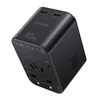 Universalus kelioninis įkroviklis Choetech PD5009 65W 2xUSB-C/USB-A juodas