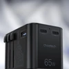 Universalus kelioninis įkroviklis Choetech PD5009 65W 2xUSB-C/USB-A juodas