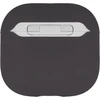 Dėklas Decoded Silicone Aircase - silikonowa obudowa ochronna do AirPods 4 gen. charcoal