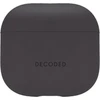Dėklas Decoded Silicone Aircase - silikonowa obudowa ochronna do AirPods 4 gen. charcoal