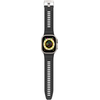 Decoded Decoded Ultra Traction – silikoninis laikrodis, skirtas Apple Watch 49/45/44/42 mm Gen 1-9 – SE (juodas)