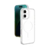 AmazingThing Titan Pro Mag dėklas su Magnetic Ring skirtas Apple iPhone 16 - skaidrus