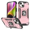 Armored a finger holder Apple iPhone 15 Plus Wozinsky Ring Armor – dėklas telefonui aukso spalvos