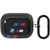 BMW Tricolor Stripes - dėklas skirtas AirPods Pro 2 (Juodas)