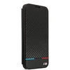 Samsung Galaxy S22 Plus BMW dėklas M Collection Triangles (BMBKS22MPUCARTCBK) juodos spalvos