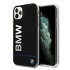 Apple iPhone 11 Pro BMW dėklas Signature Printed Logo (BMHCN58PCUBBK) juodos spalvos