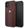 Apple iPhone 11 BMW dėklas odinis Curve Perforate (BMHCN61RSPPR) raudonos spalvos