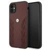 Apple iPhone 11 BMW dėklas odinis Curve Perforate (BMHCN61RSPPR) raudonos spalvos