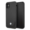 Apple iPhone 11 BMW dėklas odinis Perforate (BMHCN61RSWPK) juodos spalvos