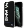 Apple iPhone 11 Pro Max BMW dėklas Signature Printed Logo (BMHCN65PCUBBK) juodos spalvos