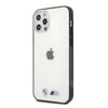 Apple iPhone 12 Pro Max BMW dėklas Sandblast (BMHCP12LMBTOK) skaidrus