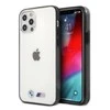 Apple iPhone 12 Pro Max BMW dėklas Sandblast (BMHCP12LMBTOK) skaidrus