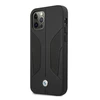 Apple iPhone 12 Pro Max BMW dėklas odinis Perforate Sides (BMHCP12LRSCSK) juodos spalvos